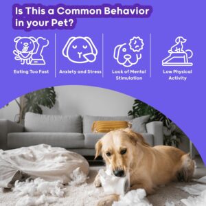 Snuffle Mat for Dogs 39 x 12 in – Digging Mat Encourages Interaction and Enhancing Pet Wellbeing, Pet Training Sniff Pad, Digging Dog Toy for Feeding and Play, Nosework Treat Matt