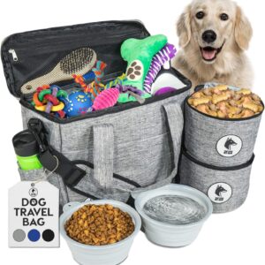 Dog Travel Bag for Supplies – Airline-Approved Backpack for Dogs...