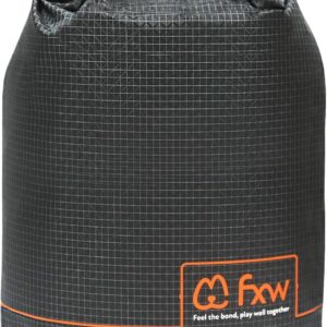 FXW Dog Food Travel Bag，Large Capacity for Travel Kibble Storage Perfect for RV Road Trips, Camping, Longterm Dog Boarding Gear Accessories Gray, 42 Cups