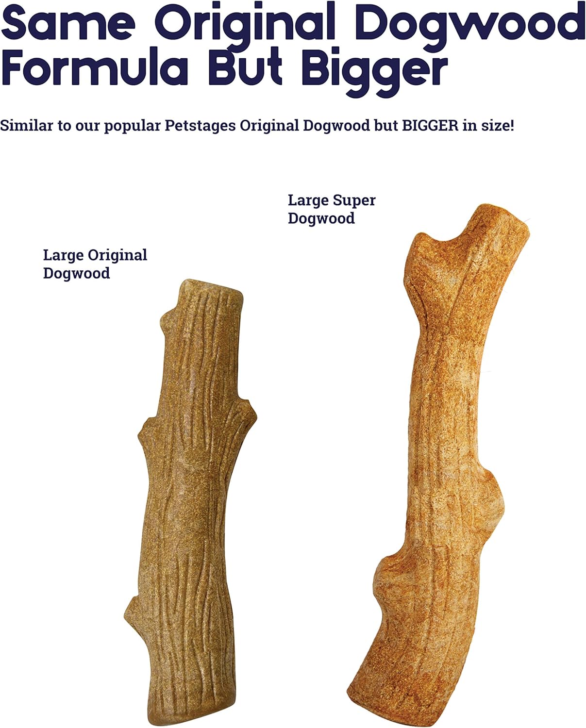 Petstages Outward Hound Super Dogwood Durable Dog Chew Toy, Extra Small - Long Lasting Chew Stick Made with Real Wood - USA Made, XS - Image 2