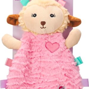 SPOT Soothers- Tabbie Lambie Dog Toy-Separation Anxiety Toys for Dogs, Stuffing Free, Scented with Calming Lavender Fragrance Beads to Safely Calm and Relax Dogs and Puppies, 12in