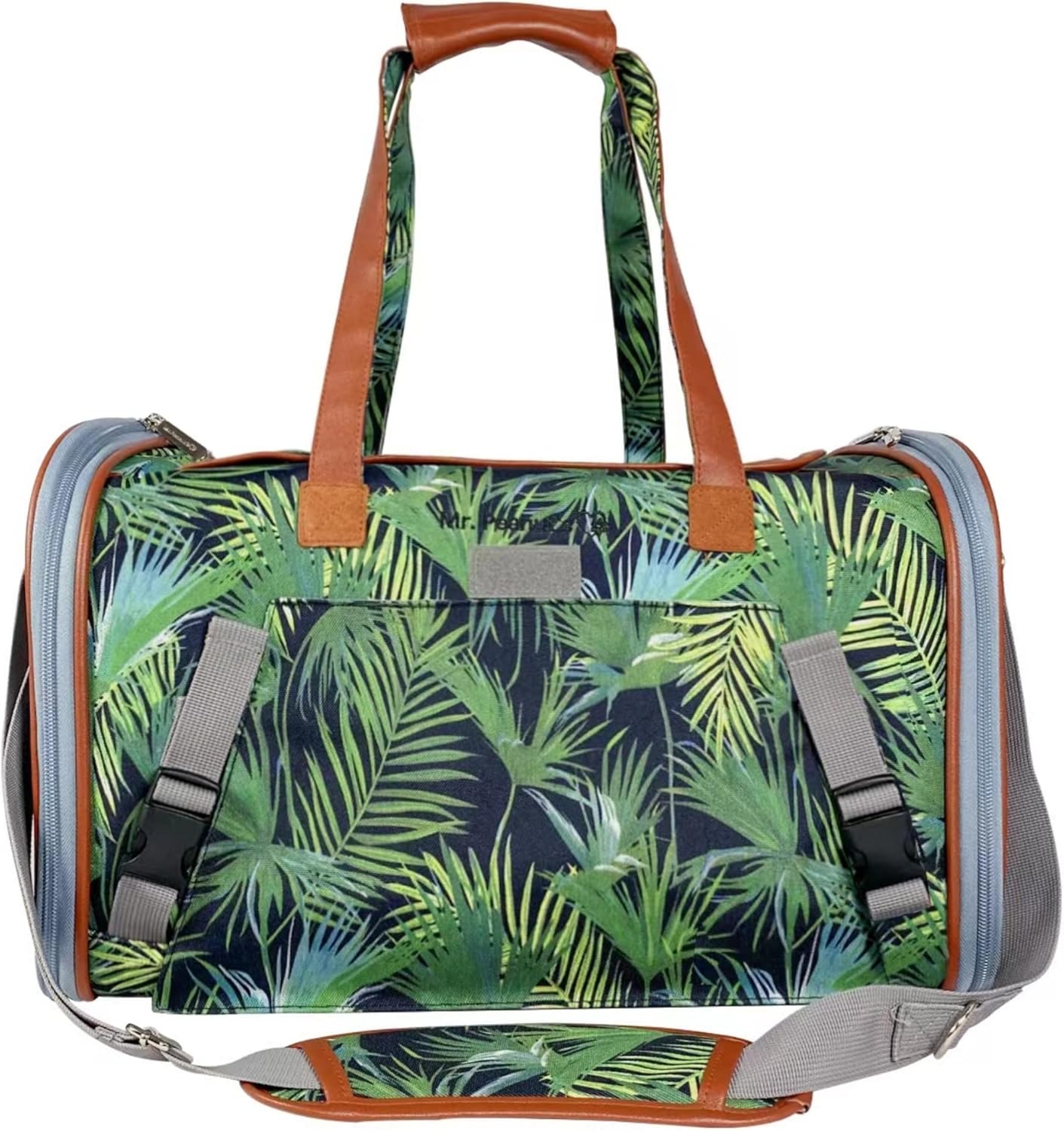 Mr. Peanut's Gold Series Standard Size Expandable Pet Carrier (Tropical) - Image 6