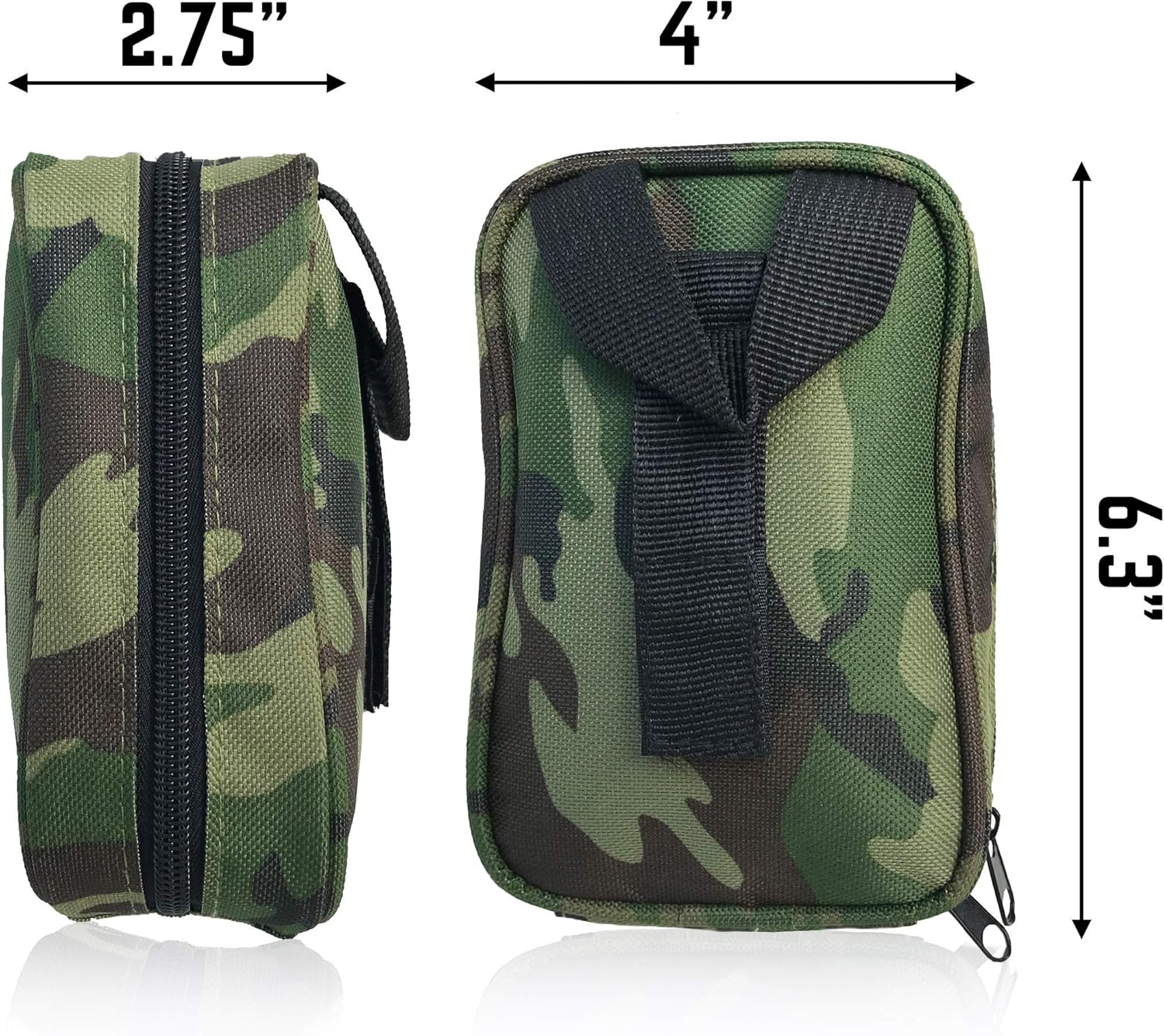 Dog First Aid Kit with Thermometer and Emergency Blanket - Puppy Kit - Pet Safety Supplies for Camping, Walks, Cycling, Car, Hikes - Treat cuts and scrapes - Image 2