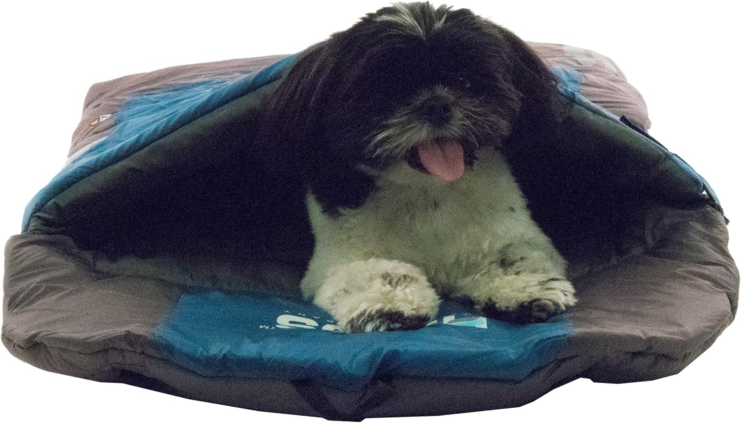 DOGHELIOS 'Trail-Barker' Multi-Surface Water-Resistant Travel Camper Sleeper Pet Dog Bed Mat w/ BlackShark Technology, One Size, Sunkist Orange, Dark Grey - Image 11