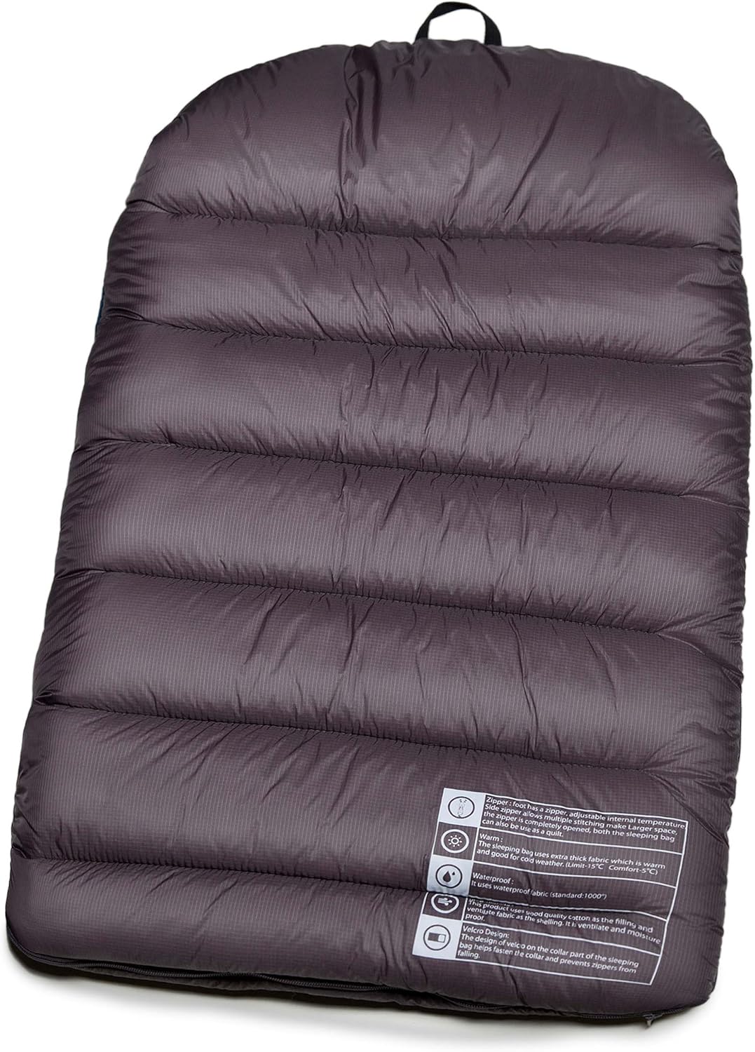 DOGHELIOS 'Trail-Barker' Multi-Surface Water-Resistant Travel Camper Sleeper Pet Dog Bed Mat w/ BlackShark Technology, One Size, Sunkist Orange, Dark Grey - Image 2