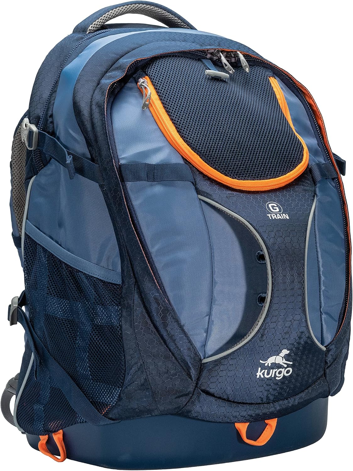 Kurgo G-Train Dog Carrier Backpack for Small Pets Up to 25 Lbs, TSA & Airline Approved, Navy Blue - Image 4