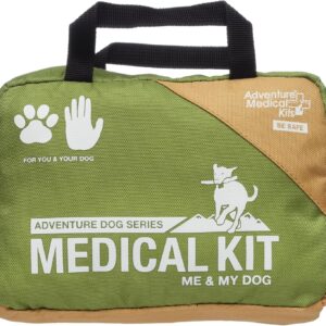 Adventure Medical Kits Me & My Dog Medical Kit - Human & Canine First Aid Essentials - Includes Cold Pack, SOL Emergency Blanket, Splinter Picker & More