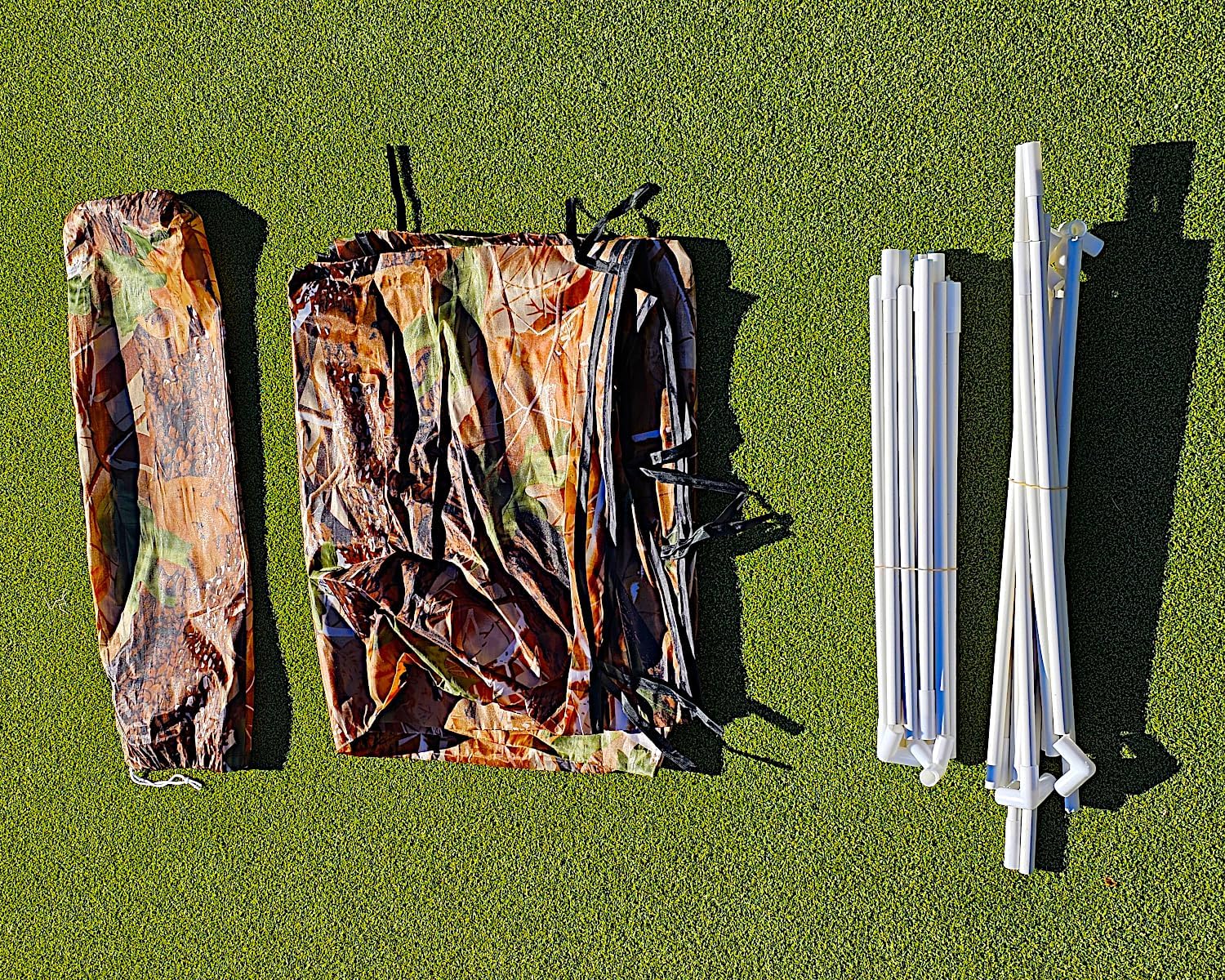 POCO DIVO Outdoor Pets Shade, Indoor Cats Tent, Portable Dog House, Toy Hunting Hut, Rabbit Playpen Animal Camouflage Canopy, Livestock Waterproof Shelter, Kitten Puppy Play Tunnel with Carry Bag - Image 3