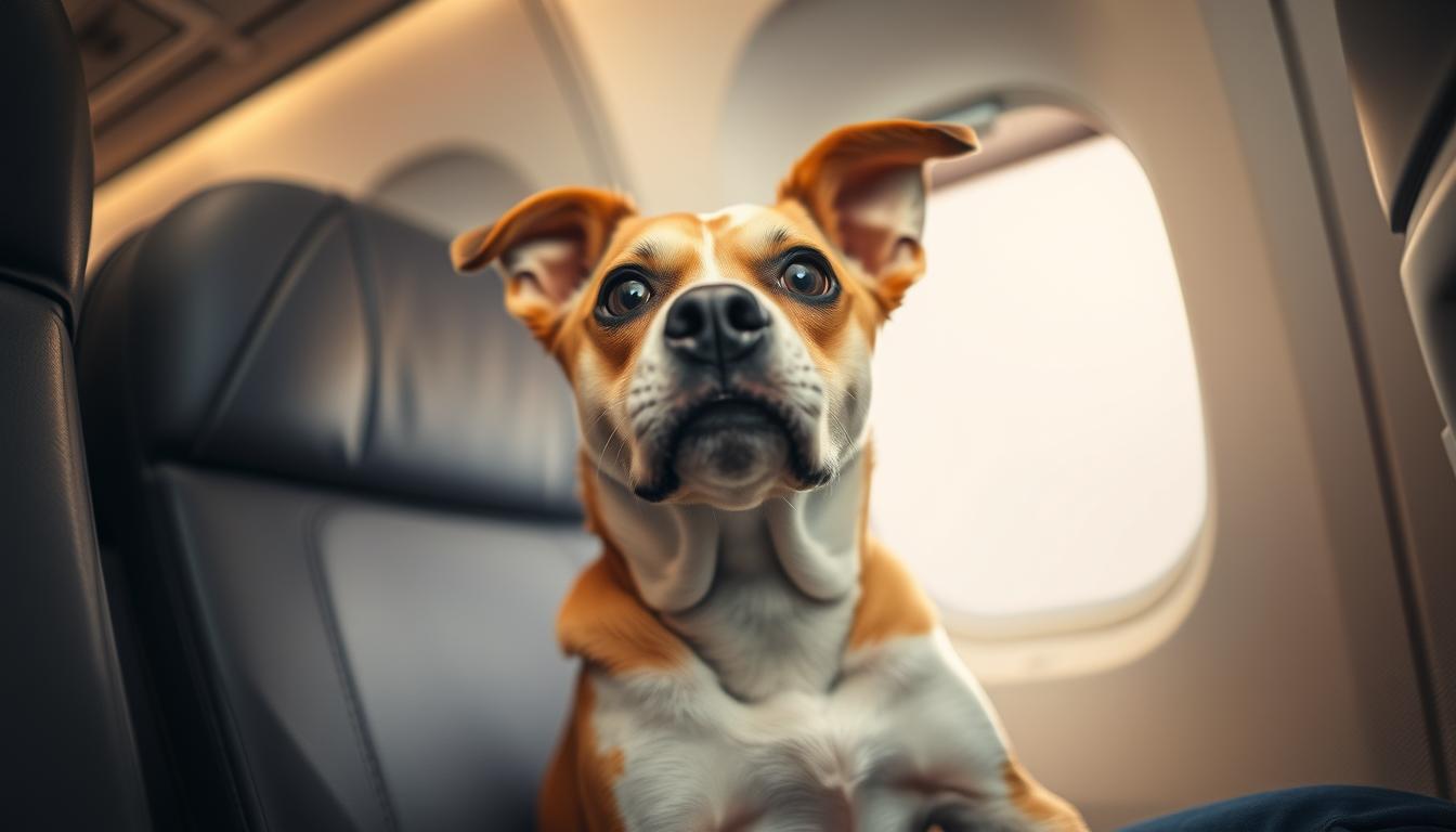 Read more about the article Soothing Your Dog’s Anxiety During Air Travel