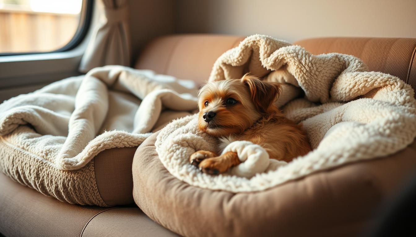 Read more about the article Calm Anxious Dogs on the Road with the Best Travel Blanket