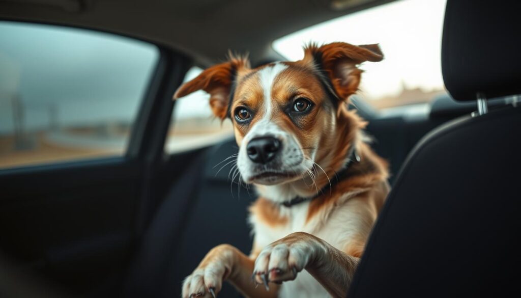 dog anxiety during car travel dog anxiety during car travel