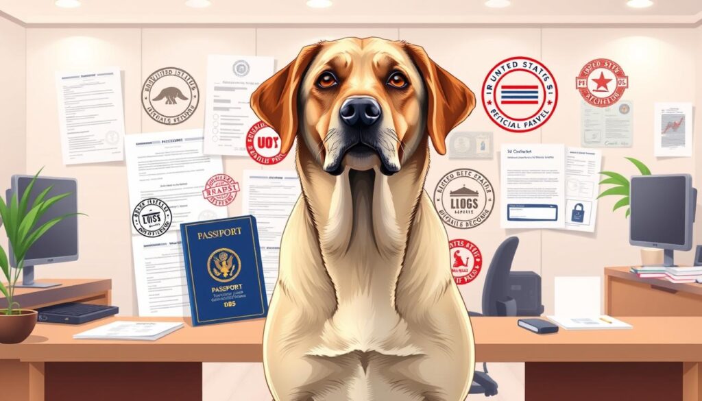 dog re-entry requirements