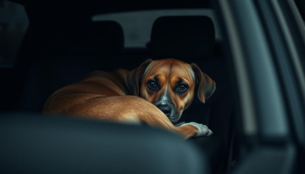 dog travel anxiety