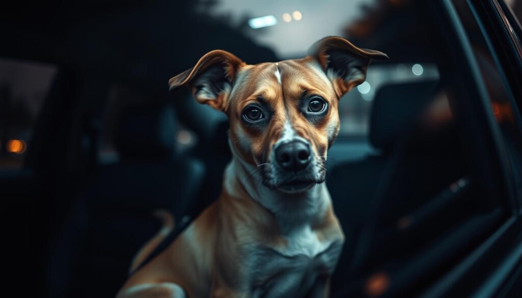 effects of travel anxiety on dogs