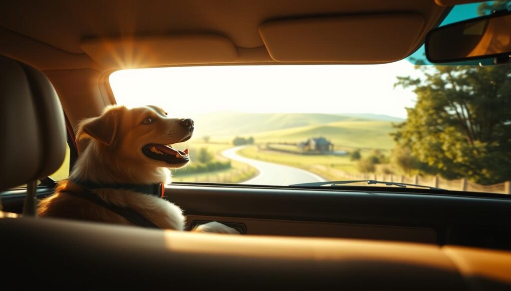 first car trips with dogs