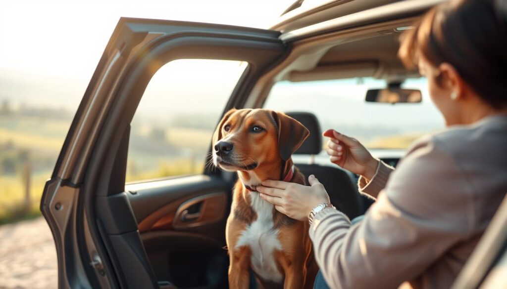 gradual dog acclimation to car travel