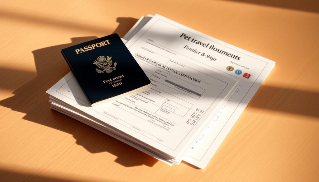 pet travel documentation