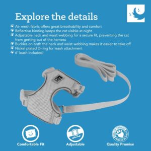 RC Pets Adventure Kitty Harness Includes Adjustable, Airmesh Fabric, 6...