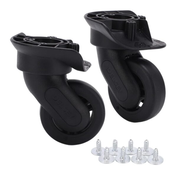 Casters Set of 4, Luggage Wheels Replacement Caster Wheels with Good Flexibility PP and PET for Suitcase - Image 6