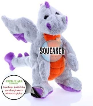 goDog Sherpa Mini Dragon Dog Toys with Chew Guard (Set of 3) - Image 2