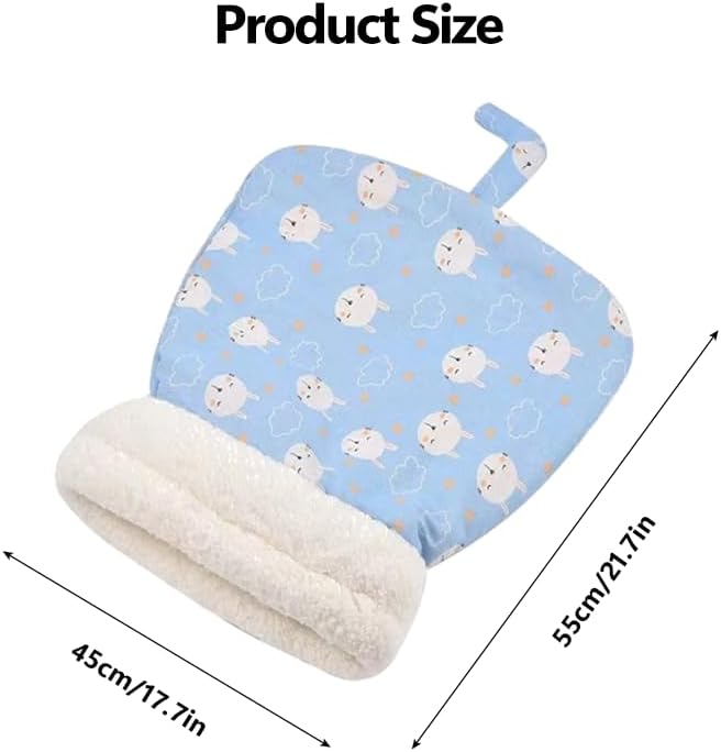 Cozy Pet Nest for Cats and Dogs, Soft Plush Cat Dog Sleeping Bag, Portable Warm Feline Bed Pet Nest Small Dog Cat Bed for All Seasons Indoors (Avocado) - Image 8