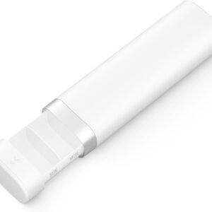 Odaro Weekly Travel Pill Organizer, Small Pill Box 7 Day, Daily Medicine Organizer Box, 7 Compartments to Hold Medicine, Vitamin and Supplement - White