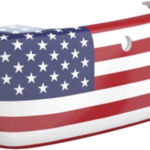 Tractive Tracker Cover - USA, Red, White & Blue, 1 Count (Pack of 1)