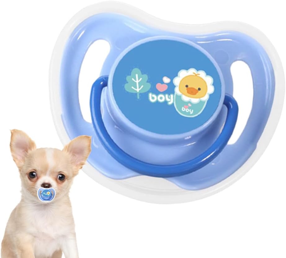Dog Pacifier Toy – Chew Soother for Puppies, Calming Dog Chew Toy | Soft Silicone Texture for Teething Relief, Ideal for Crate Training and Reduction, Safe for Small and Medium Breeds - Image 9