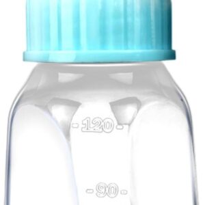 Puppy Milk Feeder – Kitten Bottle, Mini Teat | 120ml Clear Scale Pacifier Bottle, Small Animal Feeding Tool for Cats, Rabbits, Pets, Veterinary Care, Training, Travel, Daily Routines, Home