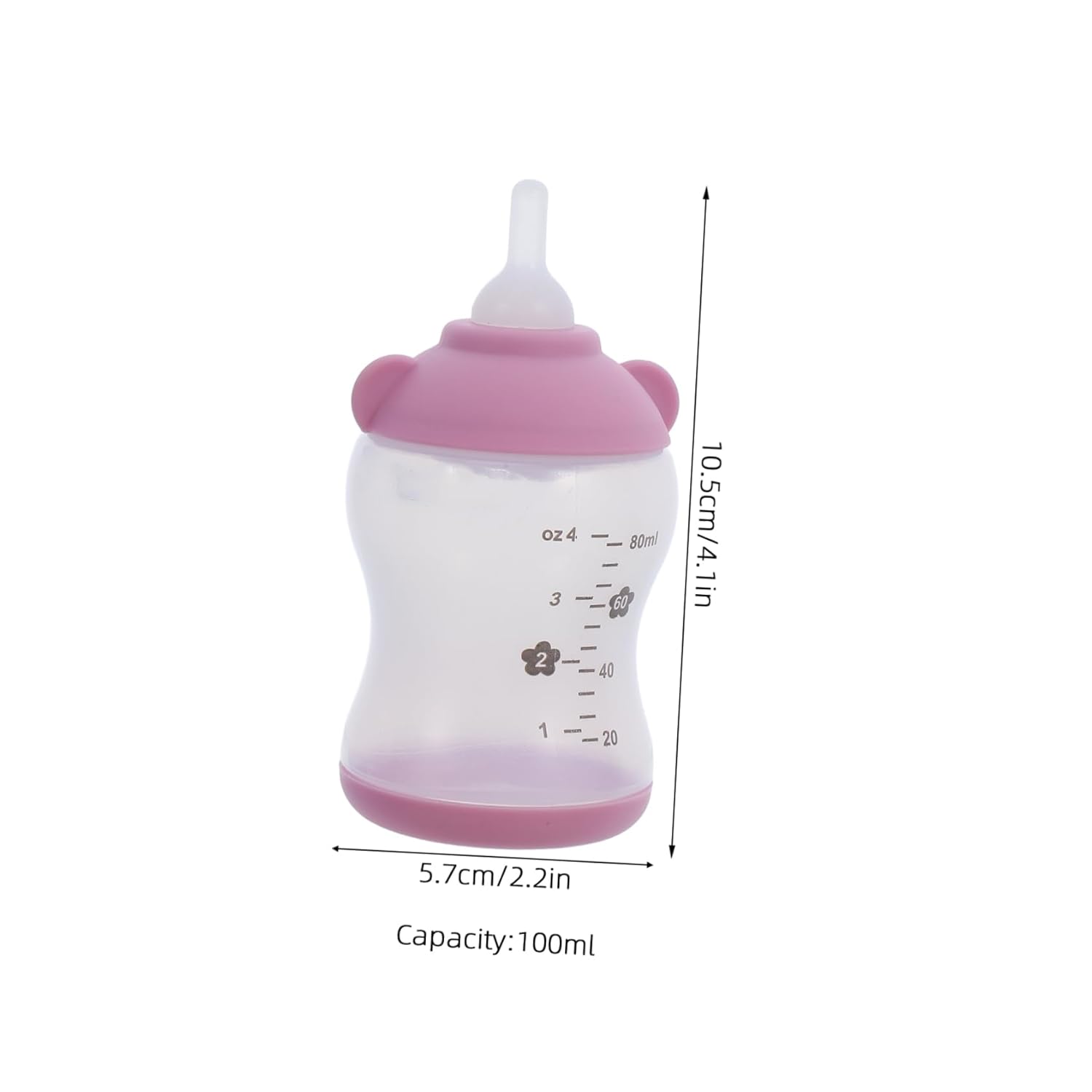 BESPORTBLE 2PCS PET Nursing Bottle Silicone Feeding Bottles for Newborn Puppies and Kittens Portable Feeding Tool for Travel and Outdoor Use - Image 9