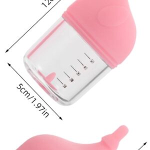 Kitten Feeding Bottle Pet Nursing Container for Newborn Puppies and Kittens Soft Nipple for Natural Feeding Easy Clean Design for Home and Travel