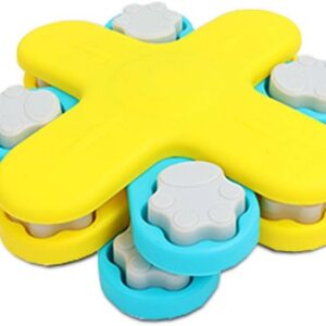 Level 3 Puzzle Feeder Dog Toy - Mental Stimulation Toys Slow Feeder Dog Bowls and Interactive Toy for Mental Growth of Small, Medium and Large Dogs