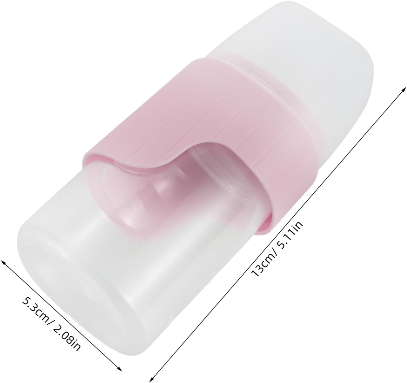 Happyyami Practical Kitten Milk Feeder Portable Dog Feeding Bottle with Nipple for Puppies Small Animals for Travel Daily Use Easy to Clean Controlled Milk Flow - Image 2