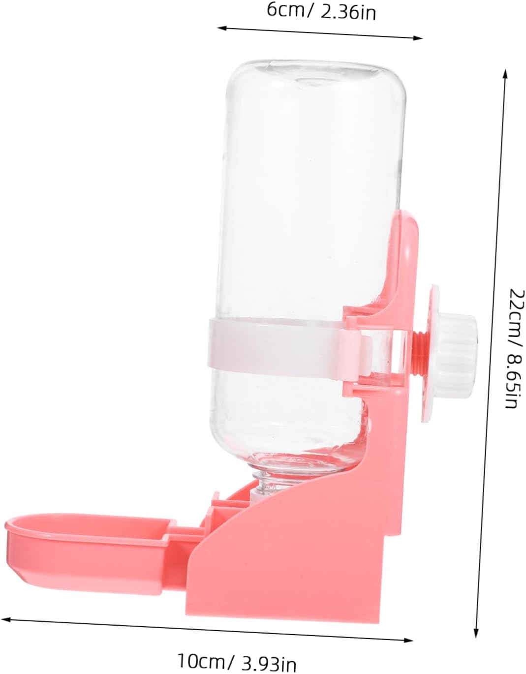 Balacoo Hanging Design Pet Water Feeder Bottle for Cats Dogs Rabbits and Hamsters Portable Leak and Pressure Resistant Automatic Water Dispenser for Home and Travel - Image 2