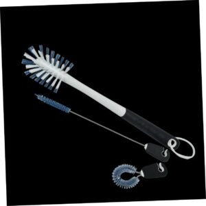 3 in 1 Stainless Steel PET Bottle Brush Set Multi-Functional Cleaning Kit for Feeding Bottles Test Tubes and Straws for Home and Travel