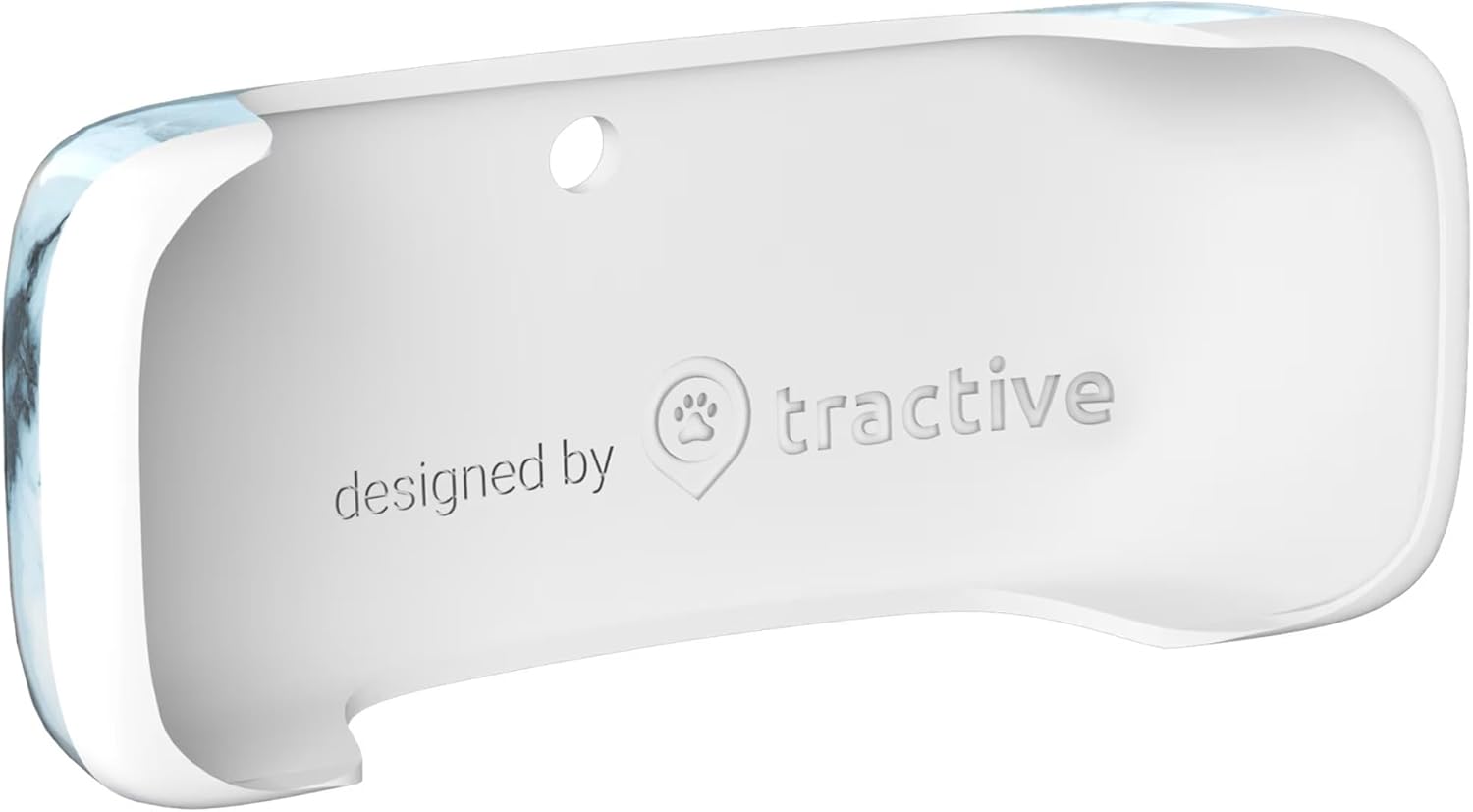 Tractive GPS Dog LTE (4) Hard Cover - Blue Marble - Image 4