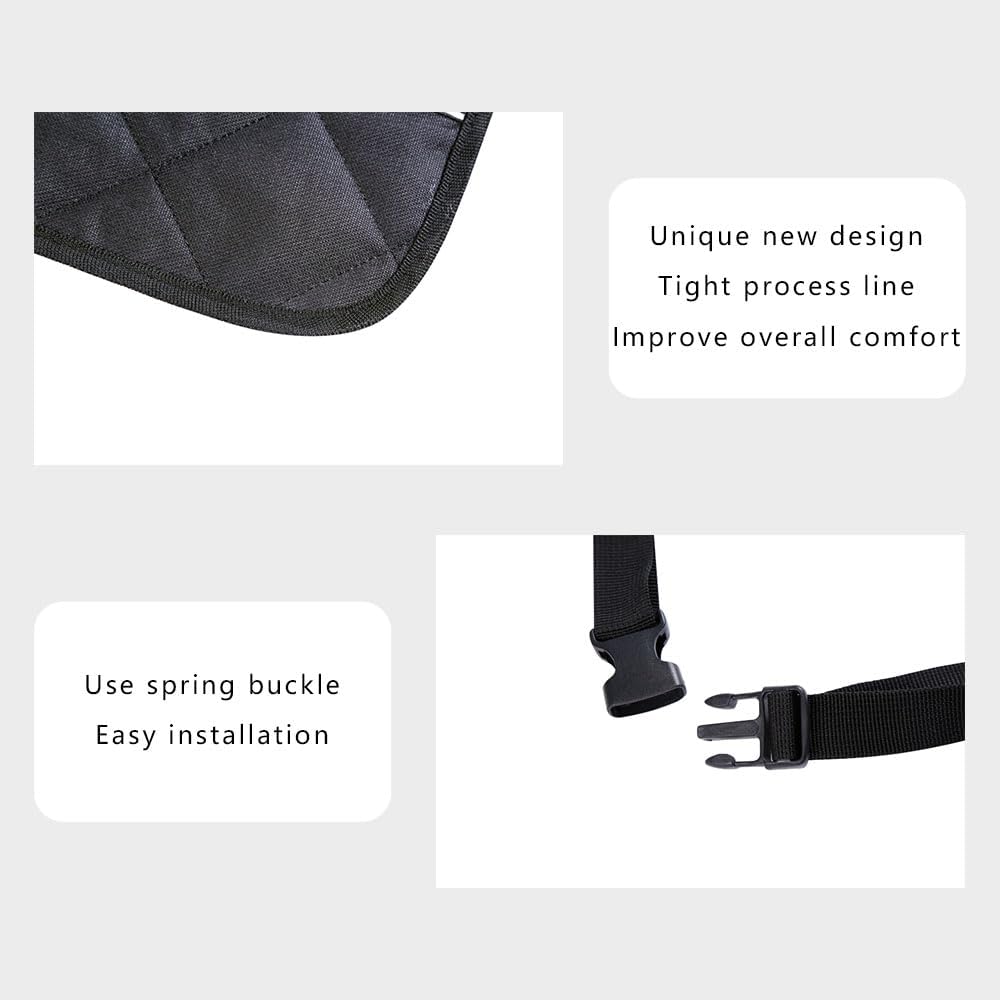 Waterproof Front Seat Car Cover, Pet Front Cover for Cars, Scratch Proof & Nonslip Seat Pet Cover, Dog Car Seat Cover with Seat Belt Fits Most Cars, Suvs - Image 6