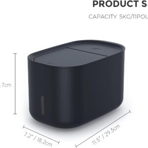 Zuutii Rice Storage Container,Food Container, Dry Food Storage, Pet Food Dispens...