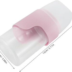 POPETPOP Pet Nursing Bottle with Breastfeeding Like Nipple for Kittens and Puppies Easy to Clean Portable Feeder for Newborn Pets for Travel and Daily Use