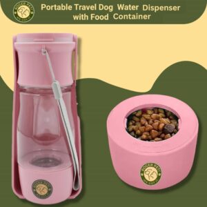 Roger Pet, Dog Water Bottle, Lightweight, Leak Proof Portable Travel Dog Water Dispenser – Perfect Puppy Drinking Bowl On The Go for Outdoor Walking and Hiking – Pet Accessories