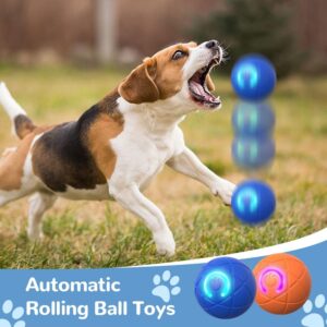Shaky Ball Toy – Electric Moving Ball for Dogs, USB Rechargeable, Automatic, Blue