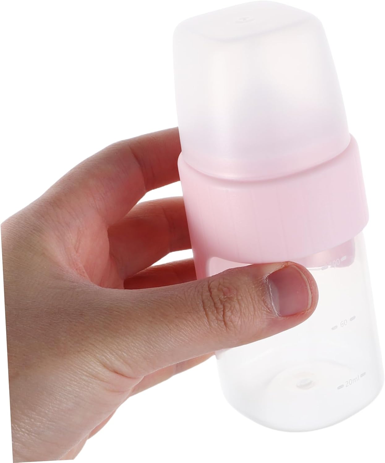 Happyyami Practical Kitten Milk Feeder Portable Dog Feeding Bottle with Nipple for Puppies Small Animals for Travel Daily Use Easy to Clean Controlled Milk Flow - Image 4