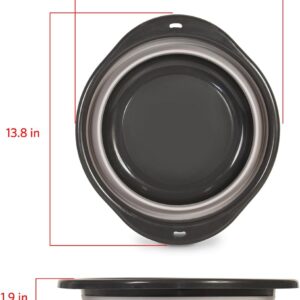 Glad Large Mixing Bowl Collapsible – 5.5L | Foldable Plastic �...