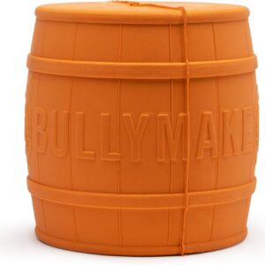 BULLYMAKE Rubber Keg Chew Toy For Dogs | Durable Dog Toy for Aggressive Chewers | Made in USA