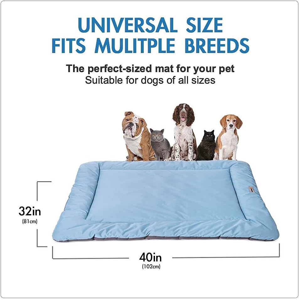 Camping Dog Bed Pet Bed 40”X32”, Outdoor, Waterproof, Washable, Water-Resist, Large, Durable, Portable Travel Pet Mat - Image 2