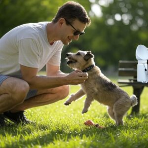 Collapsible Portable Dog Water Bottle & Bowl – Leak-Proof Pet Water Bottle for Dogs, Travel & Walking Accessory
