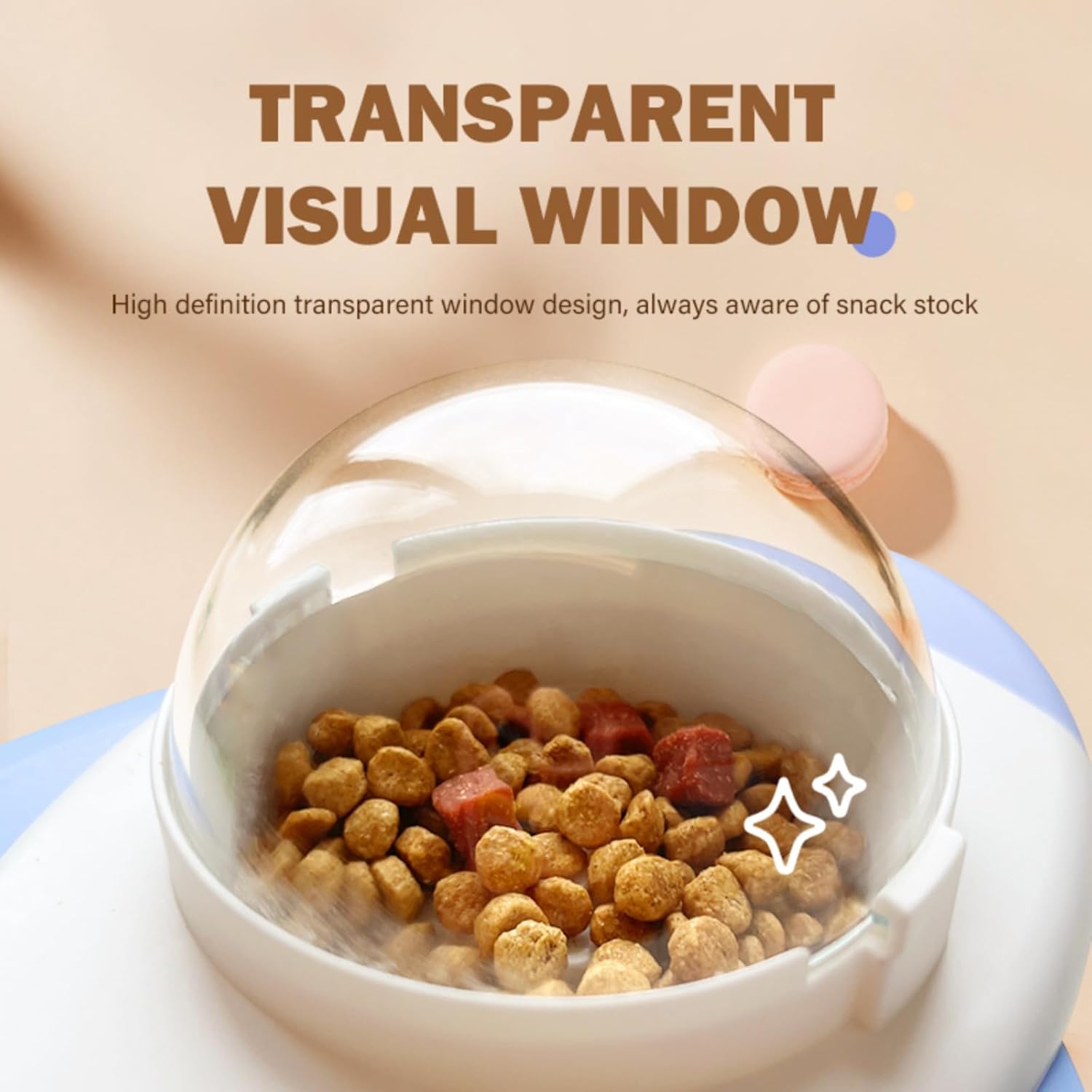 Automatic Cat Feeder, Interactive Pet Feeder, Slow Feed Puzzle Toy, Rocket Design, Non Slip Base, Dog Feeder for Home, Training, Travel, Enjoy Slow Feeding Fun - Image 4