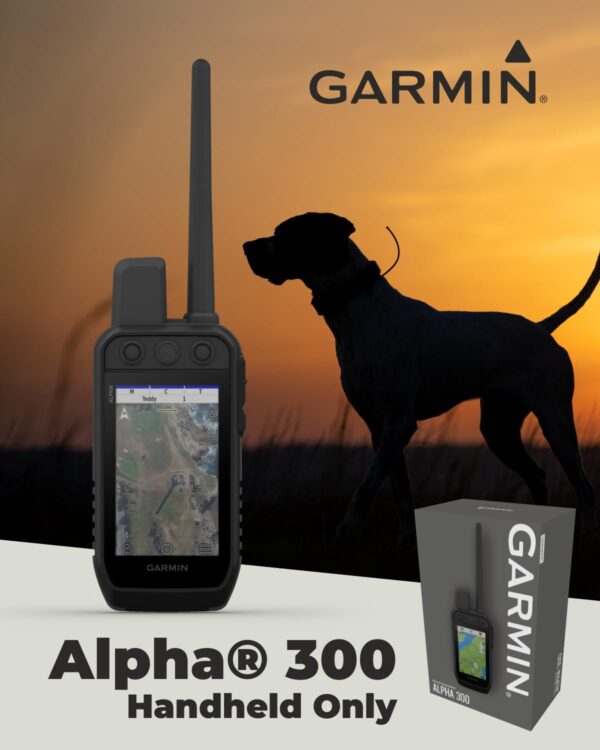 Wearable4U - Garmin Alpha 300 Handheld, Advanced Dog Tracking and Training Handheld, Touchscreen with Leash and Whistle Bundle - Image 4