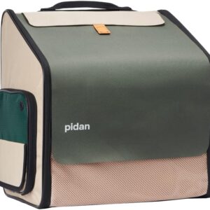 pidan Expandable Cat Backpack Cat Carrier Large Pet Carriers Backpack Bag for Cats Bags Litter Box Include 15”×15” ×23.2” Quick & Easy Assembly