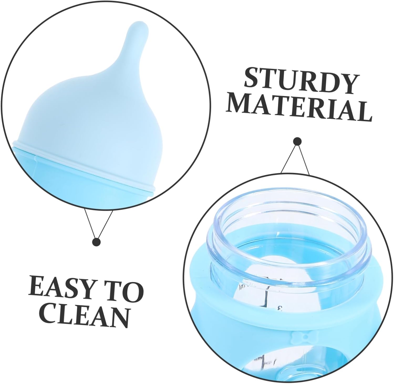 Safe Comfortable Feeding for Newborn Pets Kitten Puppy Bottle Feeder Scale Pet Nurser for Home Travel - Image 3